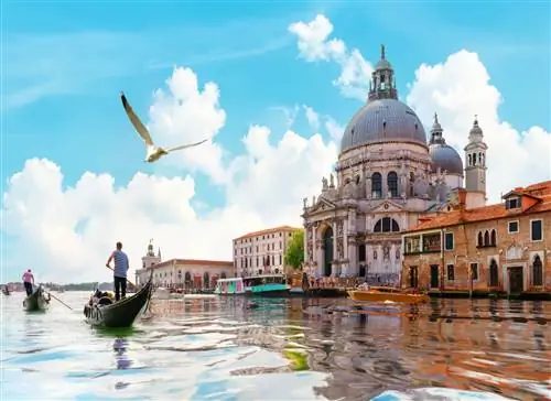 венеция красивая италия гондола