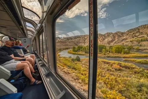 самые живописные маршруты amtrak - калифорния