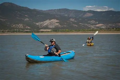 гребля в государственном парке навахо
