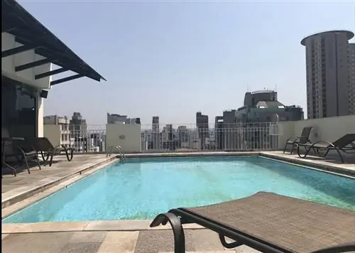 сан-паулу-airbnb-rooftop-pool-itaim-bibi, Сан-Паулу Airbnbs
