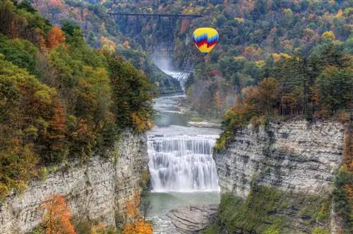 Letchworth лучшие государственные парки в Нью-Йорке