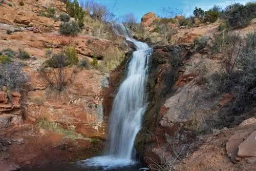 Faux Falls - один из лучших водопадов Юты.
