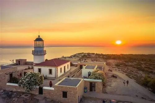 Маяк Гавдос самая южная точка Европы