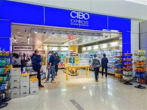 Лучшая еда в аэропорту, включая этот экспресс CIBO, в аэропорту имени Джона Кеннеди и Ньюарка.