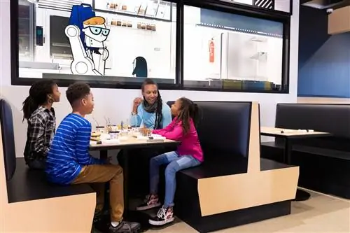 ресторан в отеле Cartoon Network в Ланкастере, штат Пенсильвания