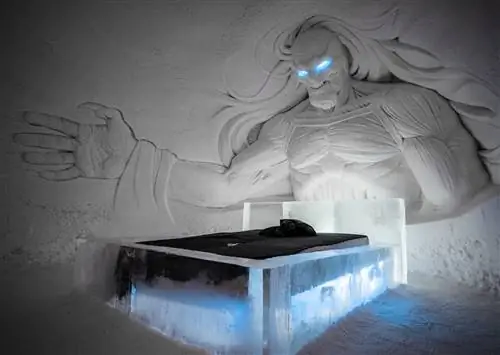 Ледяной отель знакомит посетителей с «Игрой престолов»