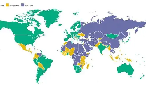 На карте: закат демократии во всем мире