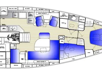 холми! Hallberg-Rassy 50