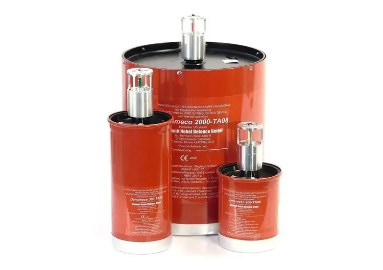 Автоматический огнетушитель