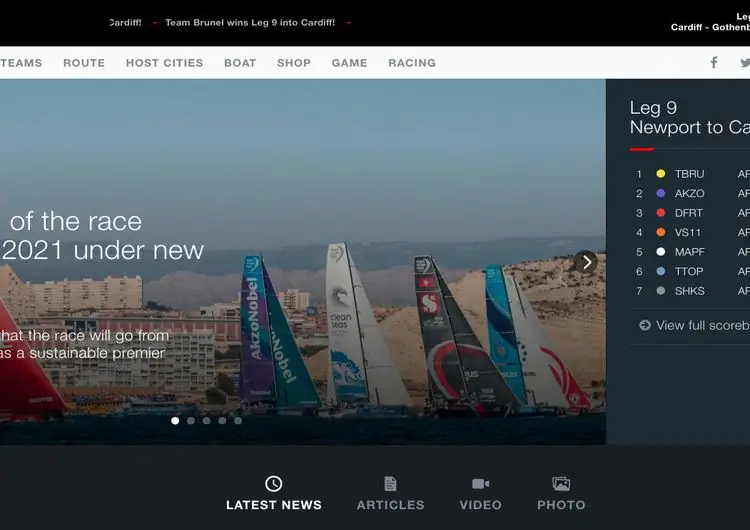 Volvo выходит из гонки за океаном