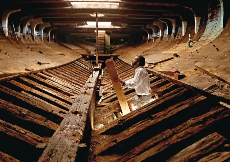 Зимние работы на подводном корпусе