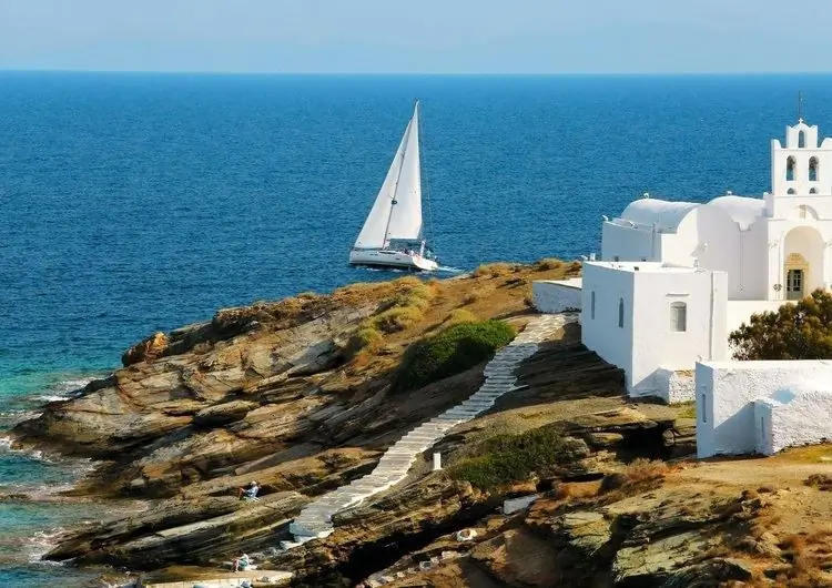 Морская граница между Грецией и Турцией плотная