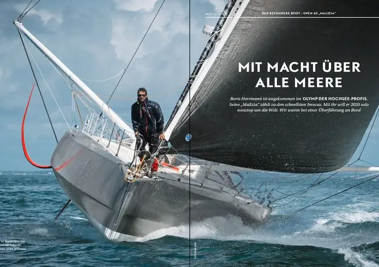 Класс Imoca: в поездке с Boris Herrmann's Open 60 "Malizia"