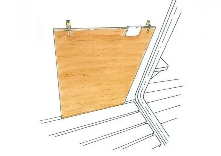 Уберите с пути съемную переборку