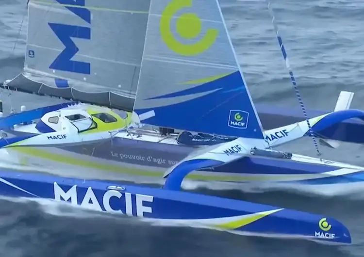 Габарт с лучшим временем на мысе Леувин