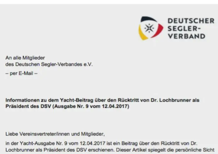 Руководство DSV запутывается в собственных заявлениях