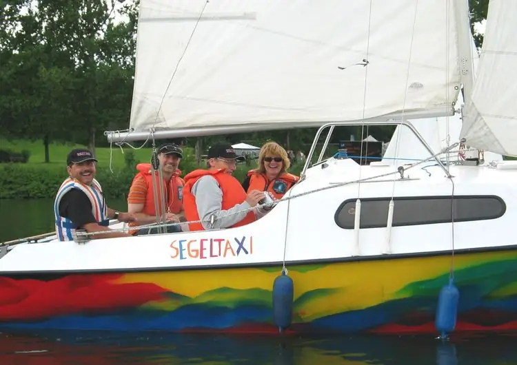 Когда парусное такси отваливается