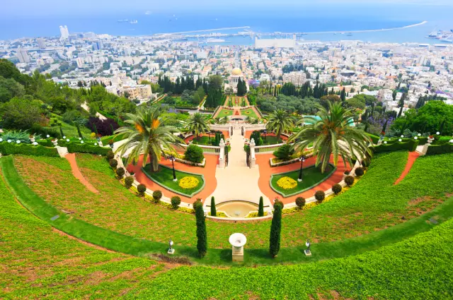 Награждение ЮНЕСКО «Сады горы Кармель» – Хайфа, Израиль