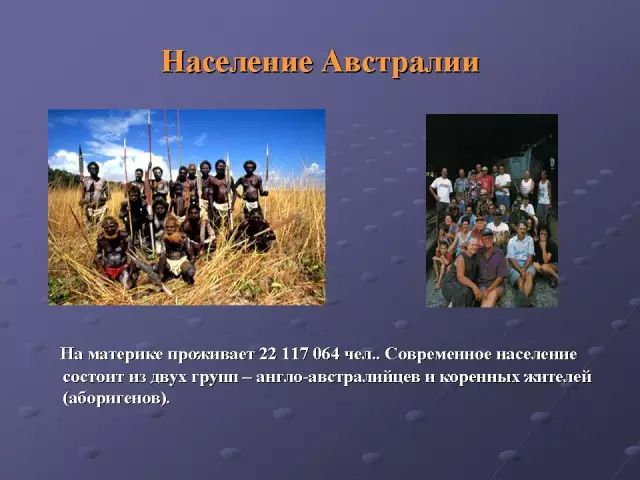 Население Австралии