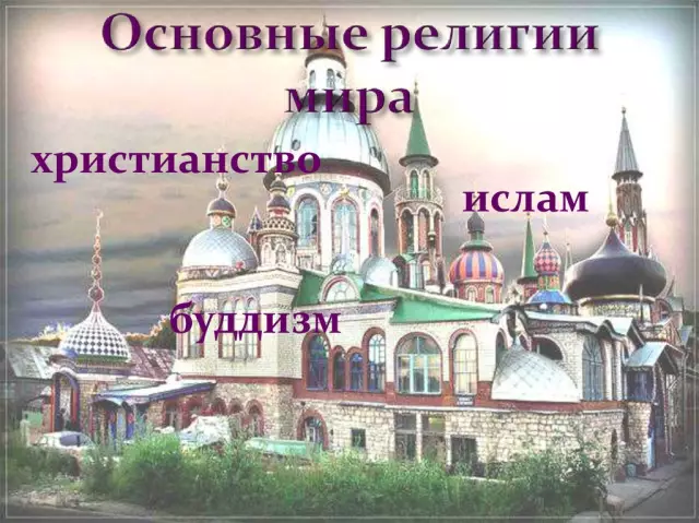 Каковы основные религии в мире?
