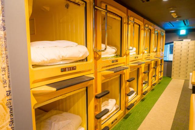 Внутри современного капсульного отеля, где Токио встречает Хельсинки