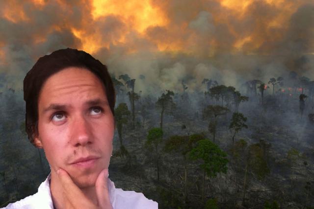 Амазонка горит. Как ты сюда попал?