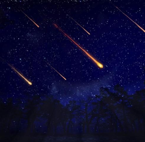 На этой неделе происходит самый яркий метеорный поток года