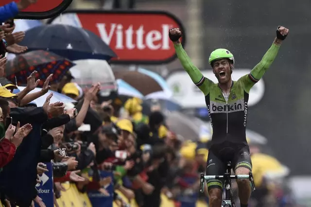 Boom выигрывает этап 5 как Froome Abandons
