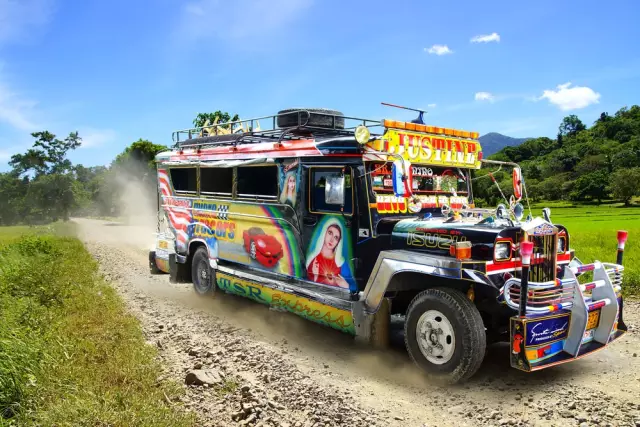 15 сумасшедших красочных дизайнов jeepney в филиппинах