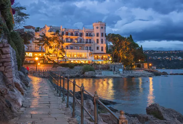 10 лучших отелей в opatija, croatia