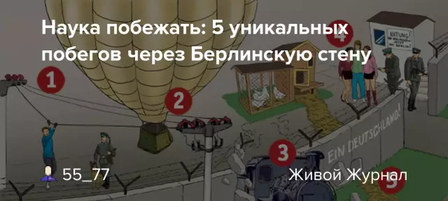 11 великолепных творческих побегов через стену берлина