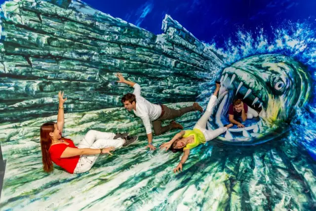 Испытайте свое чувство реальности в музее Trick Eye в Сингапуре