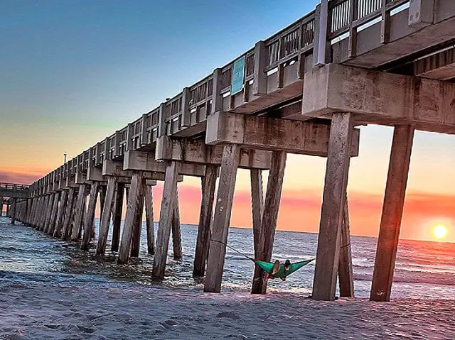 Пляж Панама-Сити во Флориде с детьми