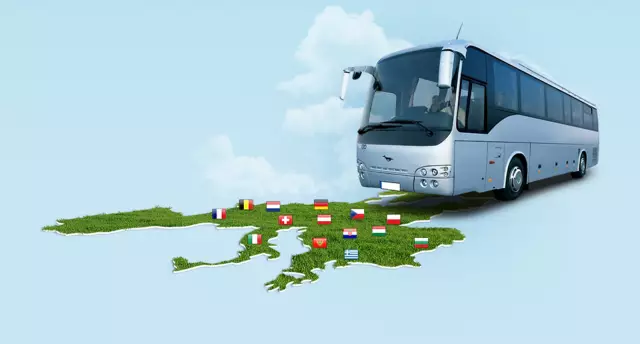 Дублинский туристический автобус