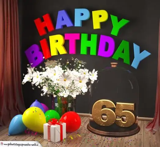 Что означает 65-летие?
