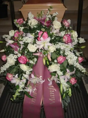 Присылают ли члены семьи цветы на похороны?