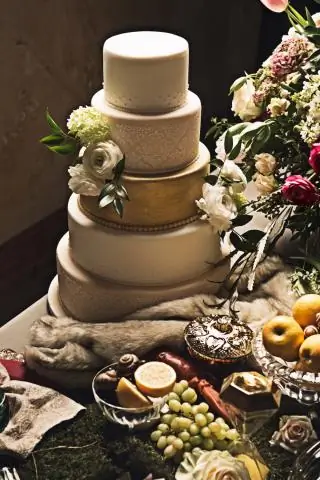 Что вы кладете на свадебный торт?