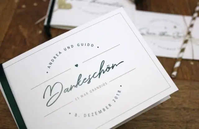 Как написать благодарственную записку поставщикам свадебных услуг?