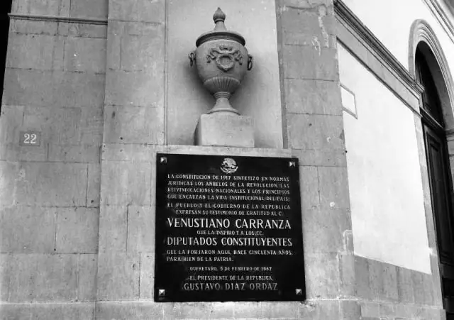 Кто написал Конституцию Мексики 1917 года?