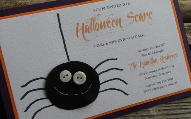 Из чего состоит пригласительный билет?