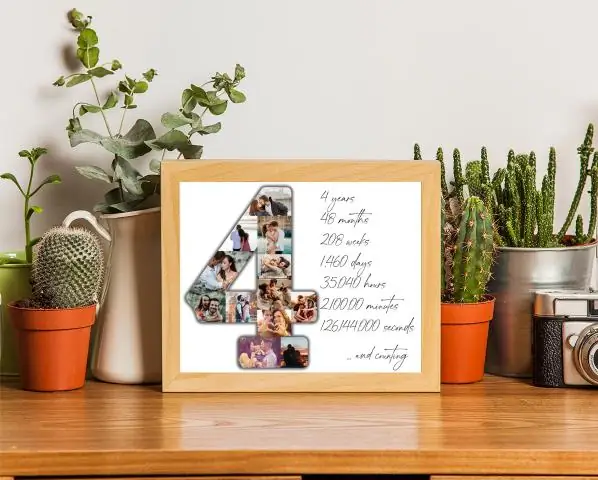 Что такое подарок на 4-ю годовщину?