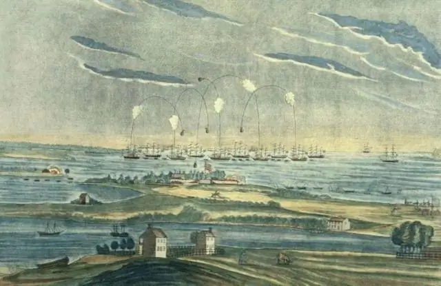 Что произошло в Форт-Мак-Генри во время войны 1812 года?