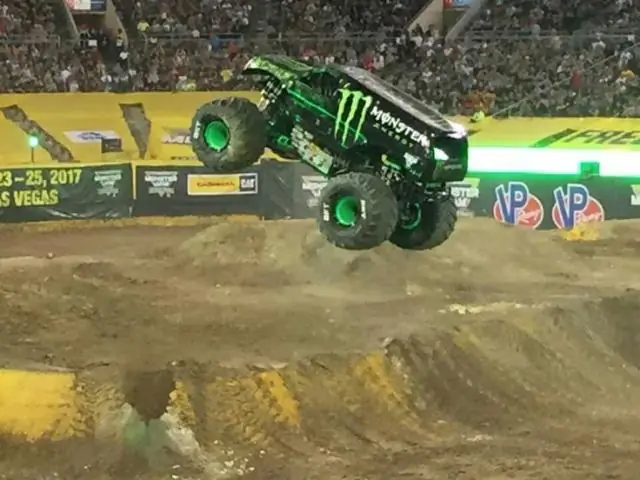 Где проходит финал Monster Jam World?