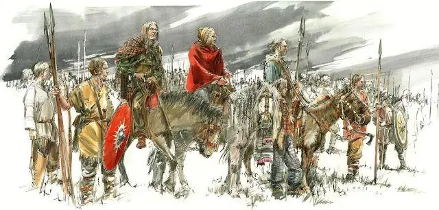 Сколько солдат сражалось в битве при Насби?