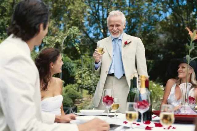 Выступает ли невеста на свадьбе?