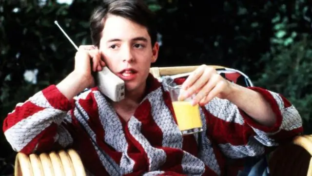 Что поет Феррис Бьюллер в душе?