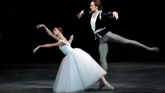 Как умирает Жизель в балете?