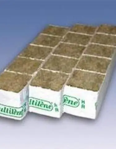 Что такое кубики минеральной ваты?