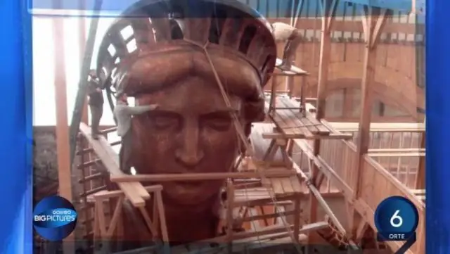 Какого цвета была оригинальная Статуя Свободы?