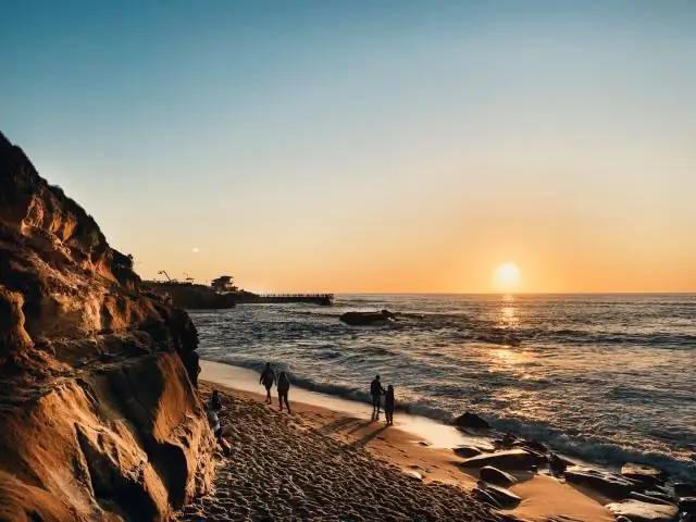 Как далеко La Jolla Cove от Сан-Диего?